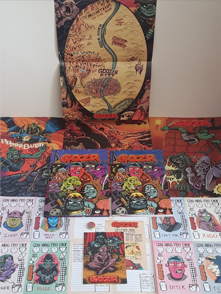 GOZR is ready to ship to backers. Preorders still available here: squarehex.co.uk/collections/ro…
