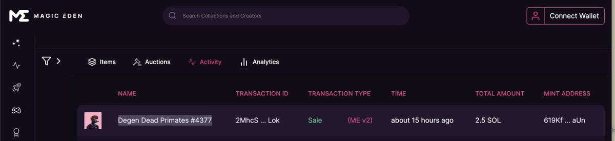 Degen Dead Primates ☠️ (MINT LIVE) tweet media