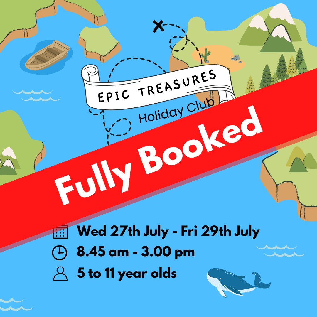 It's only two weeks until our holiday club, and it's now fully booked!

There is a waiting list incase any spaces become available - widcombebaptist.org/holidayclub 

All the preparations are coming together and we're really looking forward to it!
