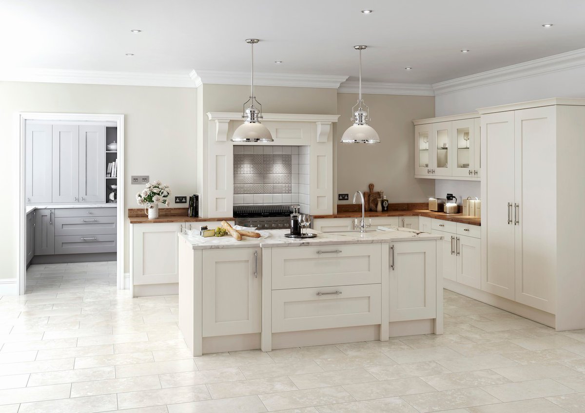 DirectKitchens1's tweet photo. This cream Rivington kitchen right on trend! 😍 When selecting your colour choice, cream kitchens are perfect for those looking for a neutral shade that is warmer than white 🤍

#KitchenInspo #KitchenDesign #KitchenTrend https://t.co/Of27eknEog