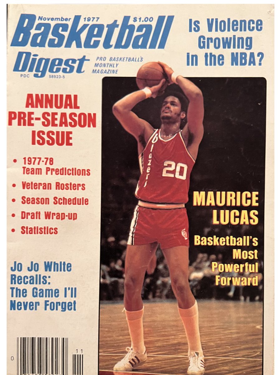 77Blazers's tweet photo. #BasketballDigest wonders about the @trailblazers 77/78 season. Is there a dynasty coming
#RipCity #Blazers #thisdateBlazersHistory https://t.co/h1Qd8i2Bby