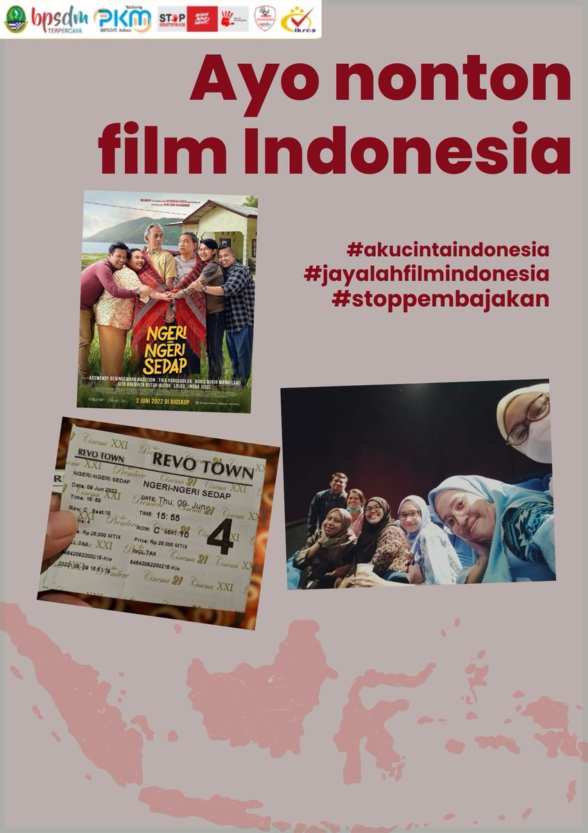 Makin kesini film karya anak bangsa makin keren aja. Yuk guys nonton film Indonesia

#SemangatBelaNegara
#SemangatBelaNegaraASNJabar
#akucintafilmIndonesia

<a href="/bpsdmjabar/">Bpsdm Jabar</a>

Nama: dr. Fredy Rodeardo Maringga
Instansi: Pemkot Bekasi
Angkatan 1
NDH 10

#latsarcpns2022