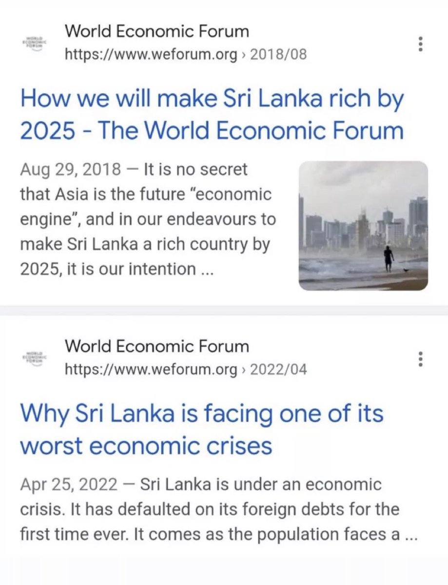 TVTSmedia's tweet photo. Agenda driven economic predictions can never sustain long term development and growth. #SriLankaCrisis https://t.co/MLN6lZYQCz