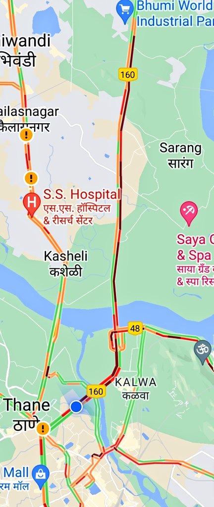 sharloks's tweet photo. @nitin_gadkari @Dev_Fadnavis @mieknathshinde Please do something about this stretch. It has become a big pain for every traveller. Every year this goes from bad to worst, even MP @KapilPatil_ stays on this road, even he could not find a solution for people. https://t.co/7JN0n7OYFK