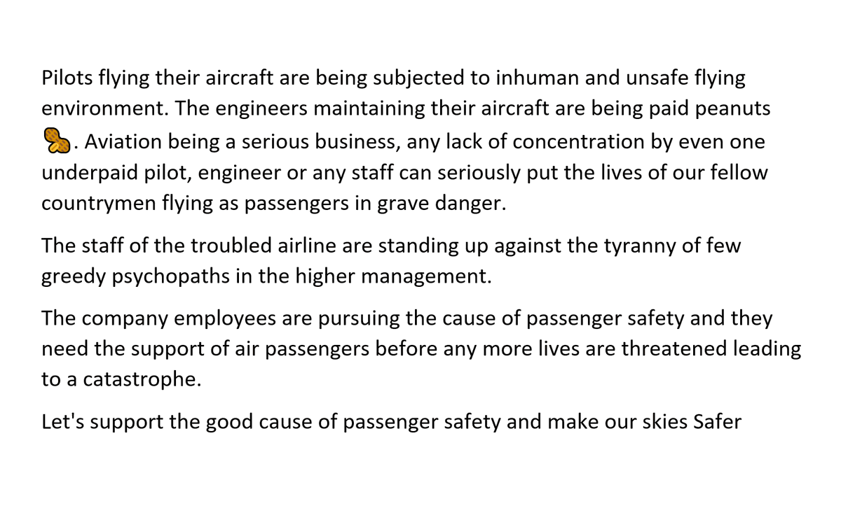 SkiesSafer's tweet photo. #PassengerLivesMatter
Every air passenger has the right to travel safely.
Retweet If you agree! https://t.co/T0MH14vrLL