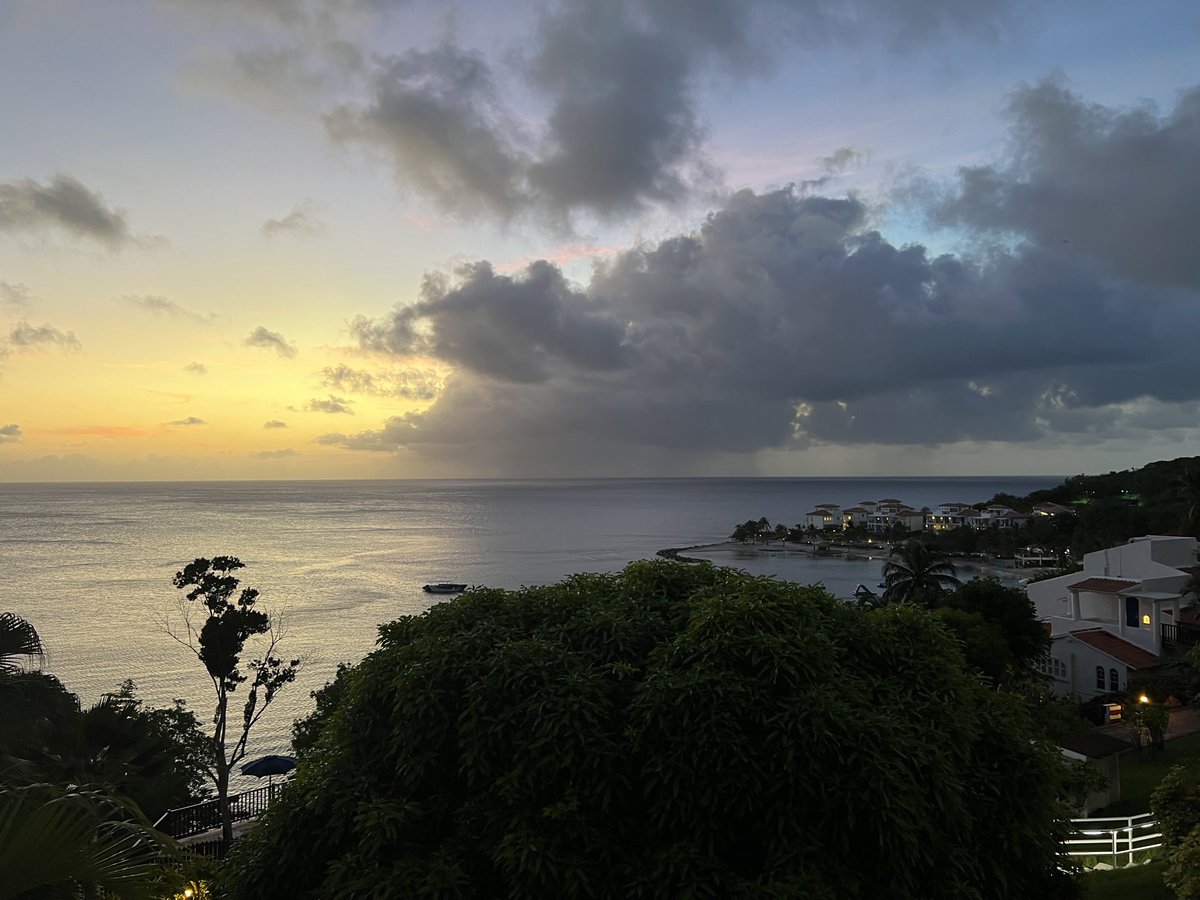 The views here in St Lucia are stunning.