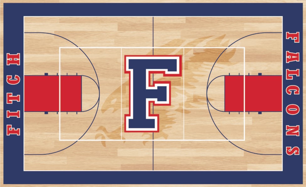 New paint scheme for Greenwood Chevrolet Falcon Gymnasium revealed! 

The Fitch volleyball team will have the honor of being the first to play on the freshly painted hardwood when they host Massillon Perry on Saturday, August 20. #FalconPride🙌

More info: austintownathletics.com/2022/07/13/gre…