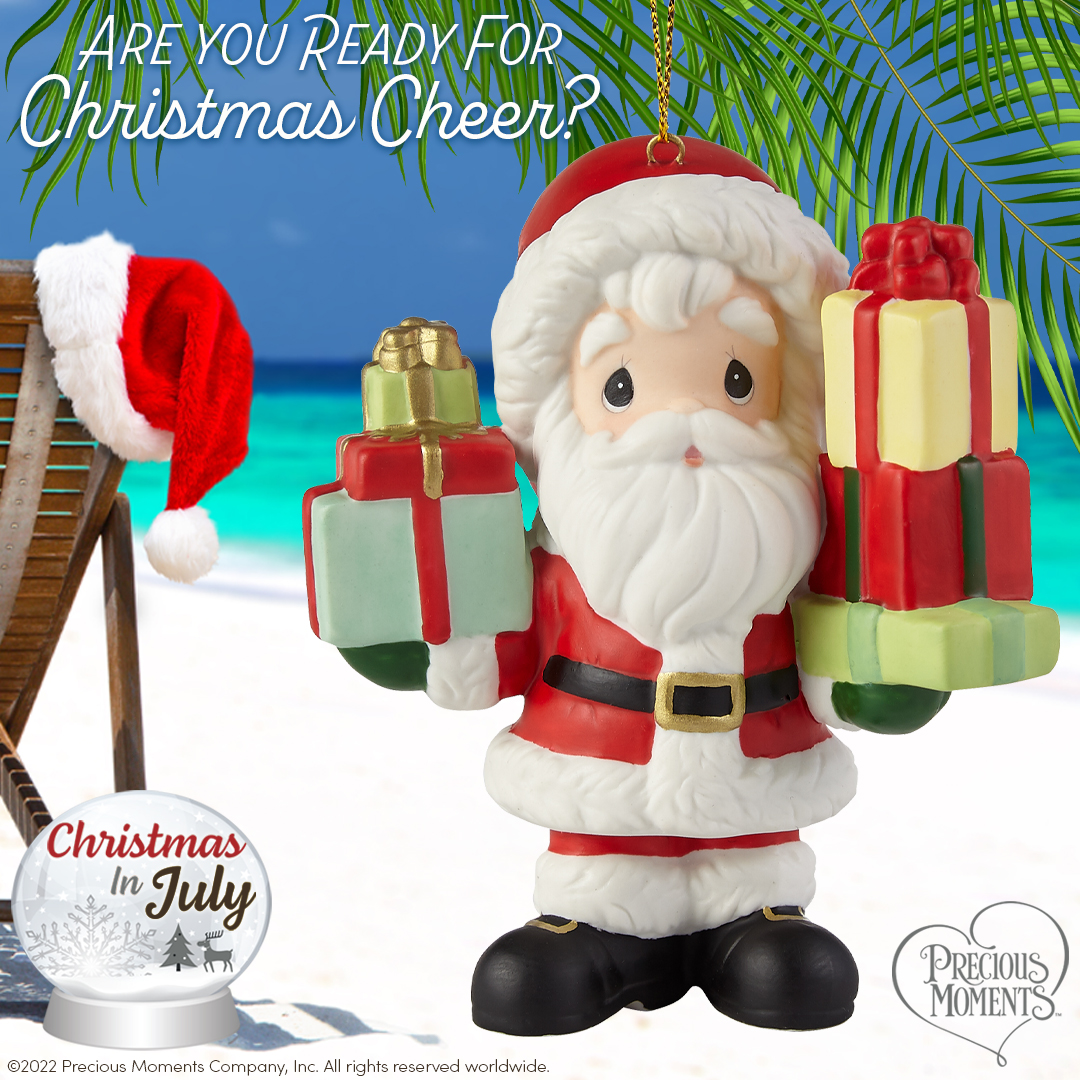 preciousmoment's tweet photo. If Santa comes with both hands full of gifts, you are surely blessed! Get on his nice list by spreading joy for the remainder of the year. β₯π
#PreciousMoments #LifesPreciousMoments #ChristmasInJuly #Christmas2022 #ChristmasInJuly2022 #SantaDecor #Santa #HolidayDecor #Chris ... https://t.co/pm5J0WzLeM