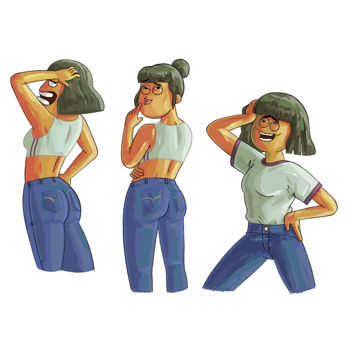 Sexy vibes ✨

#characterdesign #caricature