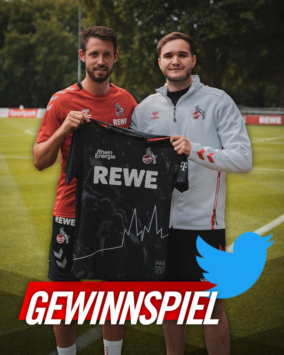 TRIKOT GEWINNSPIEL! 🤩
Ihr habt die Möglichkeit eines von 5⃣ #effzeh eSports-Trikots zu gewinnen! 👀

Was ihr dafür tun müsst? ✅
1.Beitrag liken
2.Beitrag retweeten 
3.Uns auf Twitter folgen

Das Gewinnspiel endet am 17.07., viel Glück! 🍀