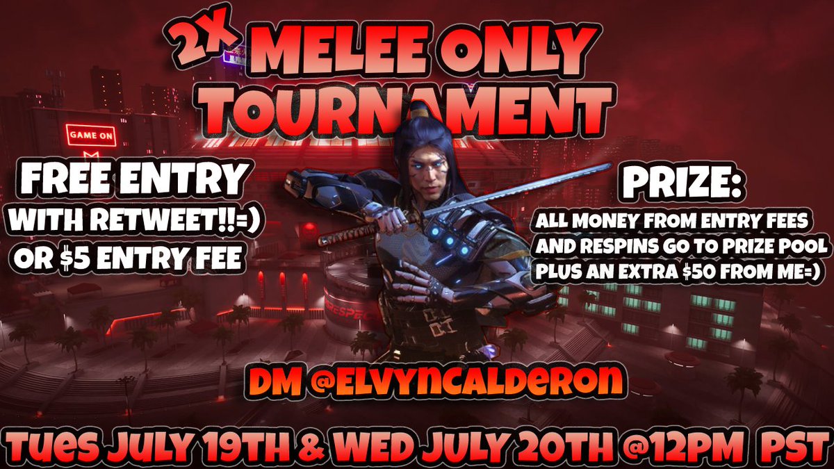 ElvynCalderon's tweet photo. HOSTING 2 TOURNAMENTS EVERY WEEK STARTING WITH THESE TWO=)
GOAL: GIVE AN EQUAL CHANCE OF WINNING TO ALL TEAMS REGARDLESS OF TEAMMATES @RogueCompany @ScottGandhi @MiniWhiteRabbit
- SOLO ENTRY WITH RANDOMIZED TEAMS
- NO TOXICITY ALLOWED
- JOIN DISCORD FOR RULES/FORMAT/QUESTIONS👇🏽 https://t.co/s8PgqflE7N