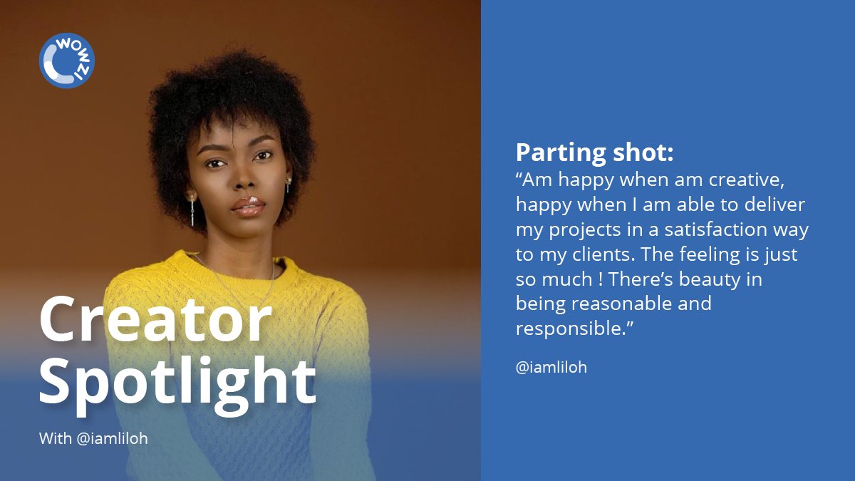 𝐂𝐫𝐞𝐚𝐭𝐨𝐫 𝐒𝐩𝐨𝐭𝐥𝐢𝐠𝐡𝐭 𝐖𝐞𝐝𝐧𝐞𝐬𝐝𝐚𝐲!
We are shining our creator spotlight on the fantastic Liloh 💫 
bit.ly/3aGG6s9
#InfluencerMarketing
#Wowzi