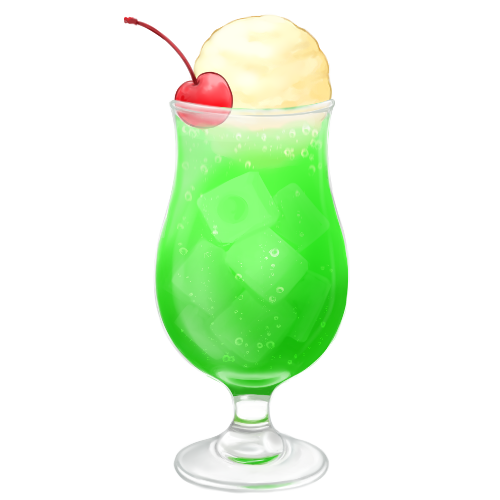 クリームソーダのtwitterイラスト検索結果