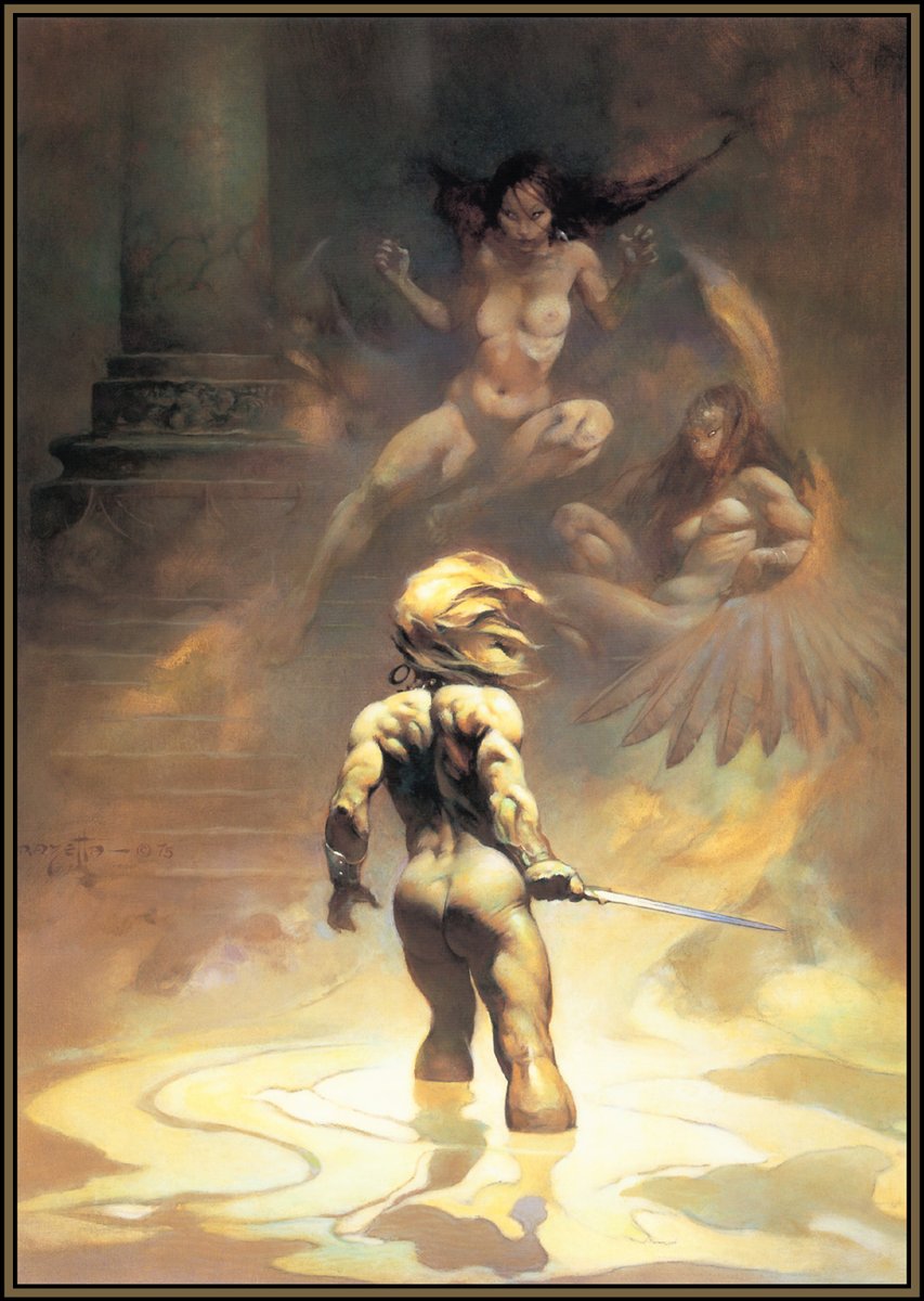 paolobitwo's tweet photo. Frank #Franzetta https://t.co/3hmAD9GtLI