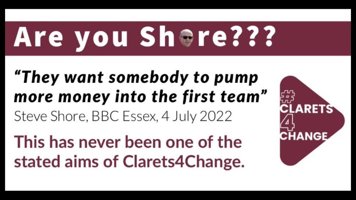 Clarets4Change tweet media