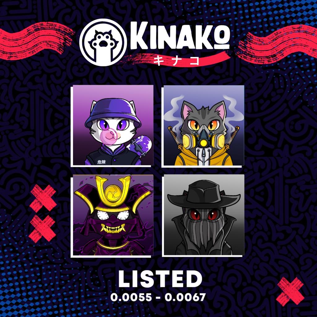 🚨 LISTED 🚨

Hello everyone #NFTCommmunity according to the previous post, today's kinako is released., 

so grab it now ⚡⚡
Start price : 0.0055 - 0.0067 weth

Link opensea: opensea.io/collection/kin…

  See you later 👋👋
 #kinako_nft #NFTCommunity #NFTProject