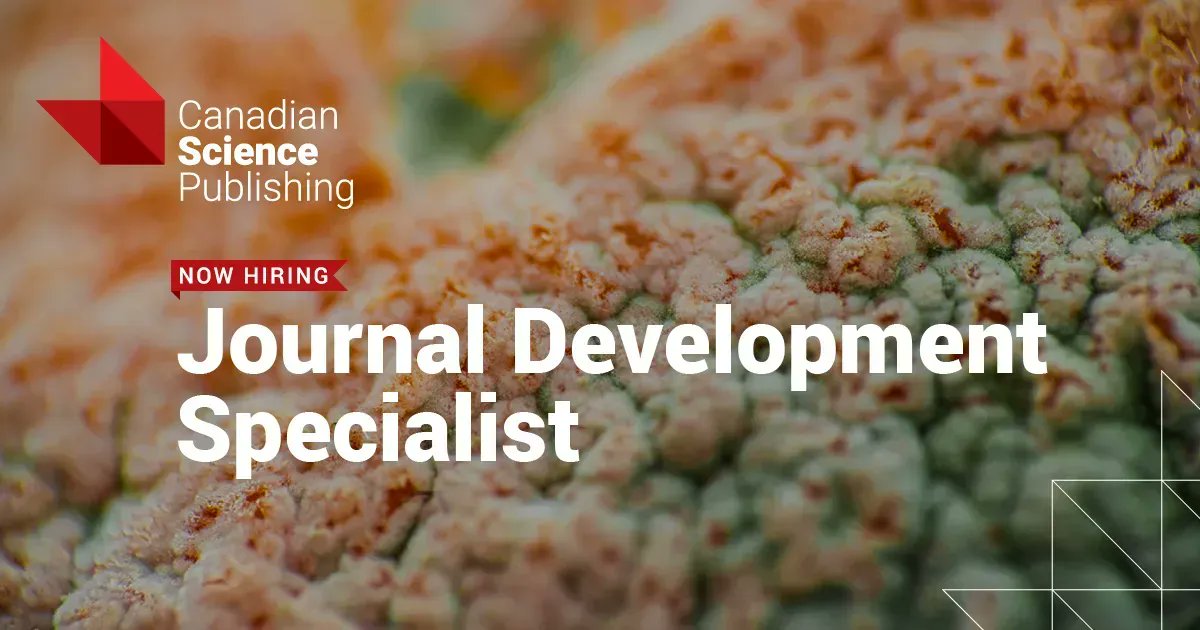 Canadian Science Publishing tweet media