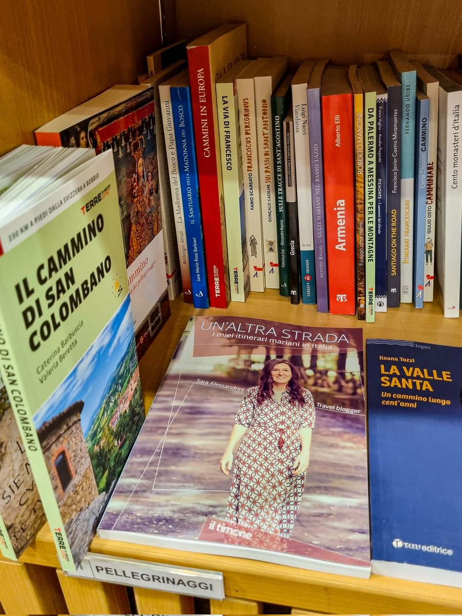 Il mio libro dedicato agli itinerari mariani in #Italia è disponibile presso la libreria Ancora (via della Conciliazione) #Roma #13luglio