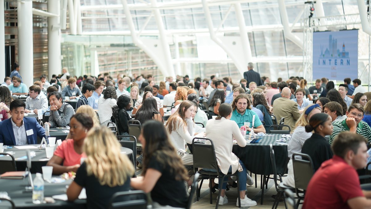 InternOKC's tweet photo. That's a wrap on #InternOKC 2022! A big thank you goes out to our speakers, Ashleigh Robinson and Ariel Moore, as well as our emcee, Angie Doss!

We've had an exciting summer, helping Oklahoma City's next wave of young professionals build up their skills and peer networks. https://t.co/HZCCwSruZH