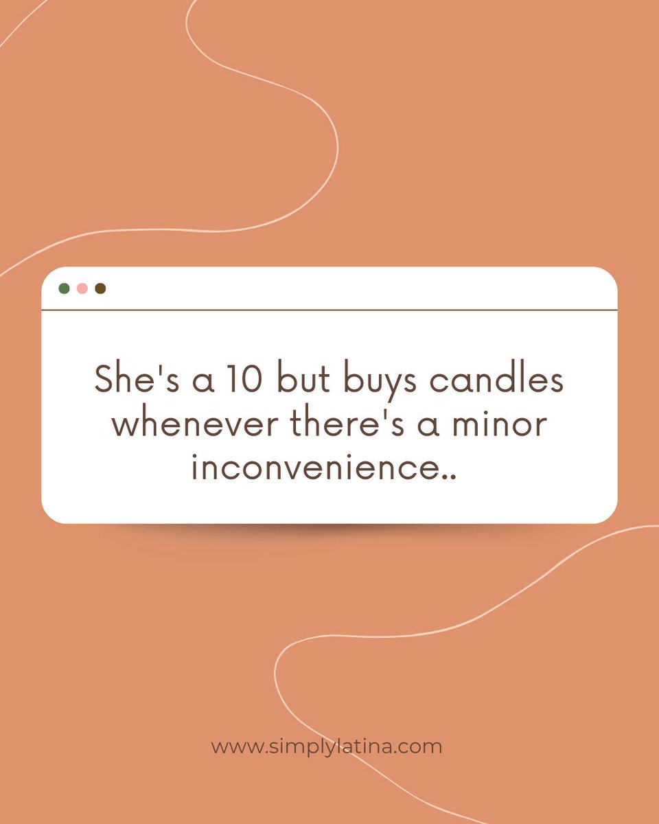 I mean why wouldn't you like CANDLES?!? 🤨😮‍💨

#shesa10 #hesa10but #theyrea10 #text #funny #candles #scentedcandles #candlelover #velas #humor #memes #smallbusiness
