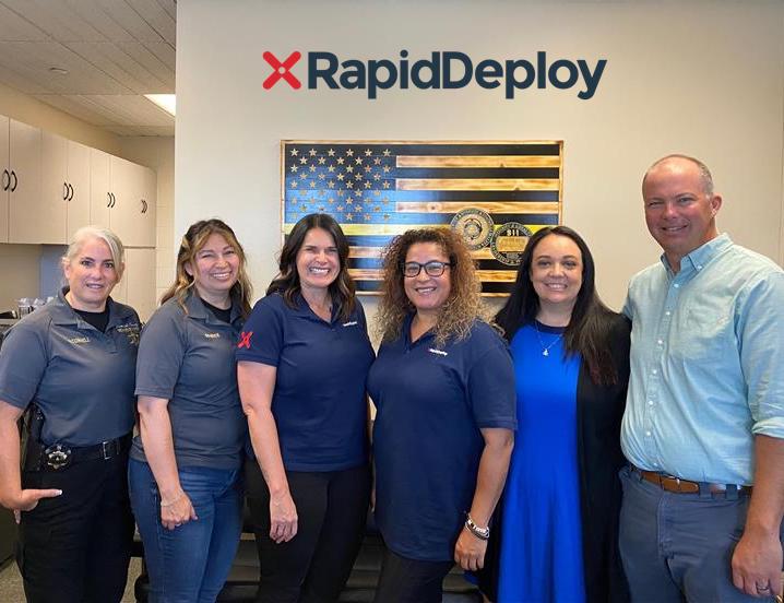 RapidDeploy's tweet image. We ❤️ @RiversidePolice and @GlendalePD! Thanks for being such great hosts to our #CustomerSuccessTeam! We love being able to spend time with you and learning all the great ways you're utilizing #Radius Mapping. See other great stories on our website: hubs.ly/Q01gNvv_0