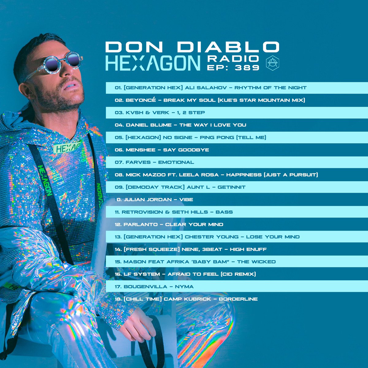 Welcome to another DON &amp; HEX RADIO episode! The FUTURE of music is here!! 🎶 LINK 👇🏻

radioshow.dondiablo.com

#hexagon #future #artists #tracks #soulful #hype #energy #listen #musiclovers #newmusic #beats #dance #housemusic #futurehouse #dj #producers