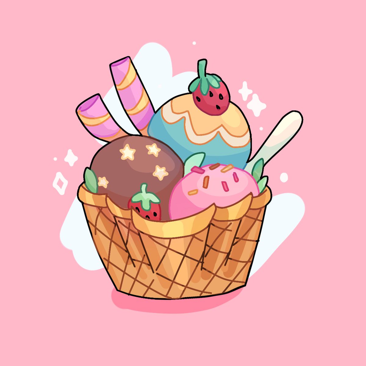bluedaisya's tweet photo. A bit late for #PortfolioDay , but this is mine♡ 

Hi! I love to draw hijabi girl and cute things with colorfull palette 🌷🌻💗 https://t.co/Y4VFuUBghr
