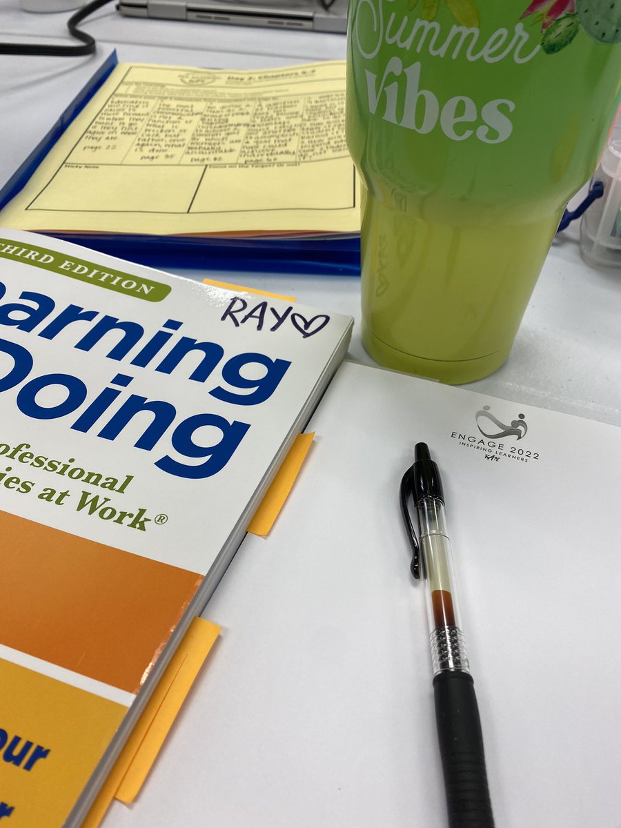 GeauxHorns17's tweet photo. When @zim_jackie delivers at a Professional Development session 🤍 I “wished” for a notepad yesterday at PLC Academy, this morning there was a notepad on my table! It’s about the little things 🥹 #KatyISD https://t.co/AXAPT9R4H6