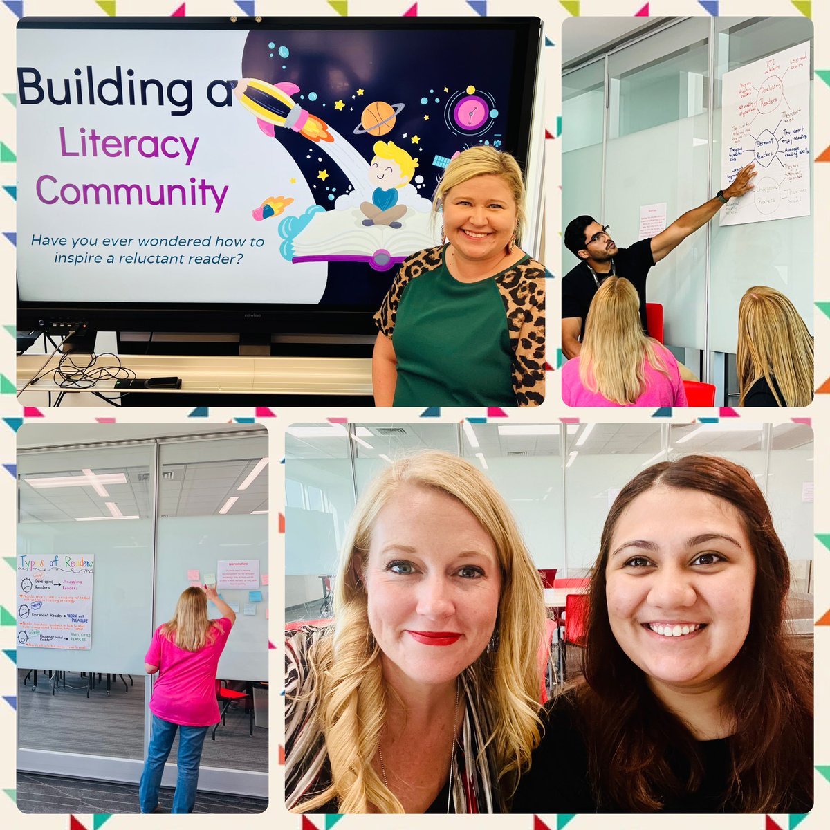 An awesome training on building a literacy community by <a href="/Steph_Morse1984/">Stephanie Morse</a>! We learned how teachers can build an environment where all students can feel successful and create a lifelong love for reading. #sisdTandI <a href="/SplendoraISD/">Splendora ISD</a>