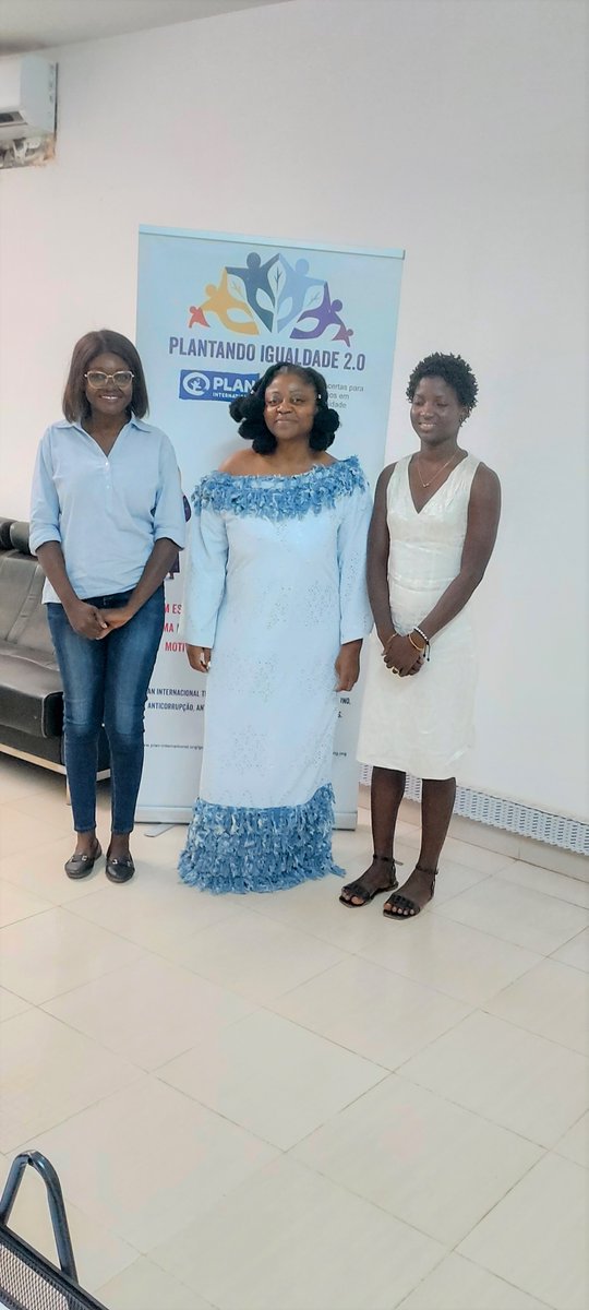 PlanGnb's tweet photo. The Plan International Resident Representative, Ms. Antoinette Chibi, received today, July 13, the visit of the new leadership of the girls' organization RENAJELF (National Network of Young Women Leaders of Guinea Bissau). #plangnb #meninaspelaigualdade https://t.co/thVQQg7GuH
