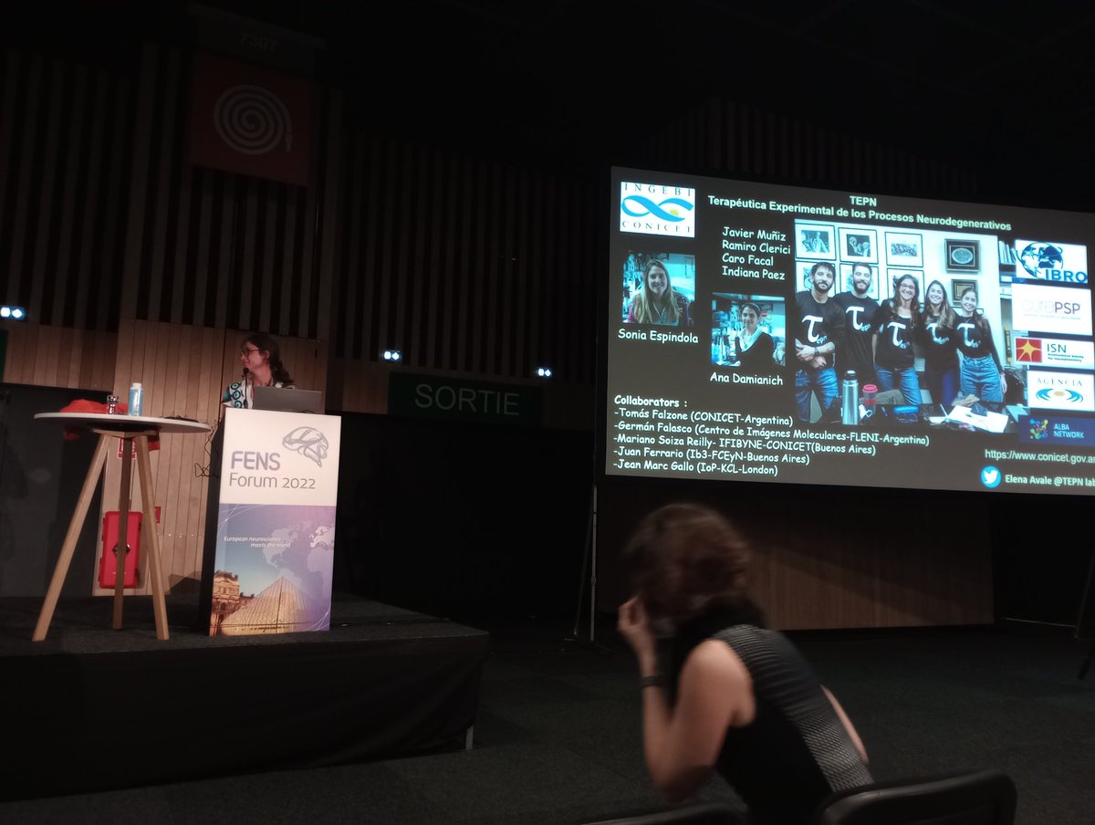 Happy to share our work at FENS 2022. Thanks to ALBA for the opportunity, and to CONICET, Mincyt, IBRO, ISN and CurePSP for supporting our research. @ibroSecretariat <a href="/CurePSP/">CurePSP</a> <a href="/ISN_society/">International Society for Neurochemistry (ISN)</a> <a href="/CONICETDialoga/">CONICET Dialoga</a> @ciencia_ar