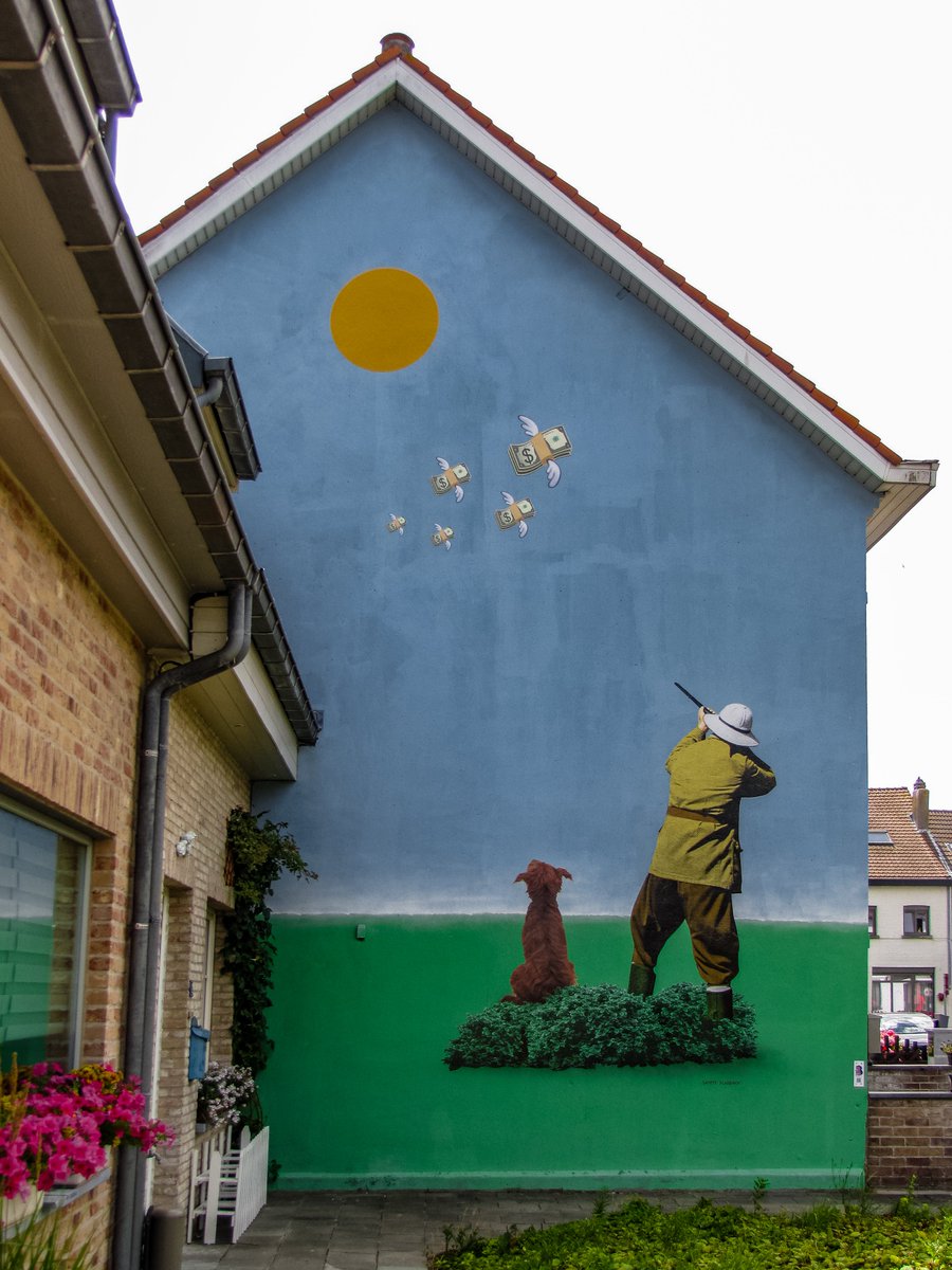 KrieBeLaRT's tweet photo. Sammy Slabbinck 4 the (sea) Bridges street art festival #streetart #streetartbruges #brugge #bruges #art #streetartists #belgium #belgië #B #paint #painters #spraycans #festival #sea #bridges #thebridges #sammyslabbinck https://t.co/N5dEKFGapY