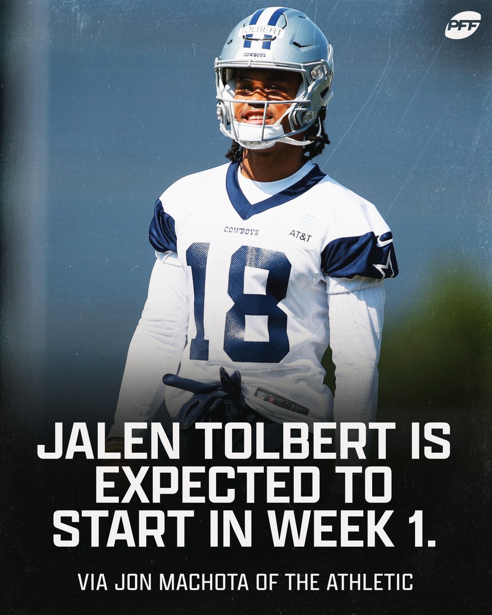 PFF_Fantasy's tweet photo. Jalen Tolbert is ready to make an early impact https://t.co/aCuLBEJChA
