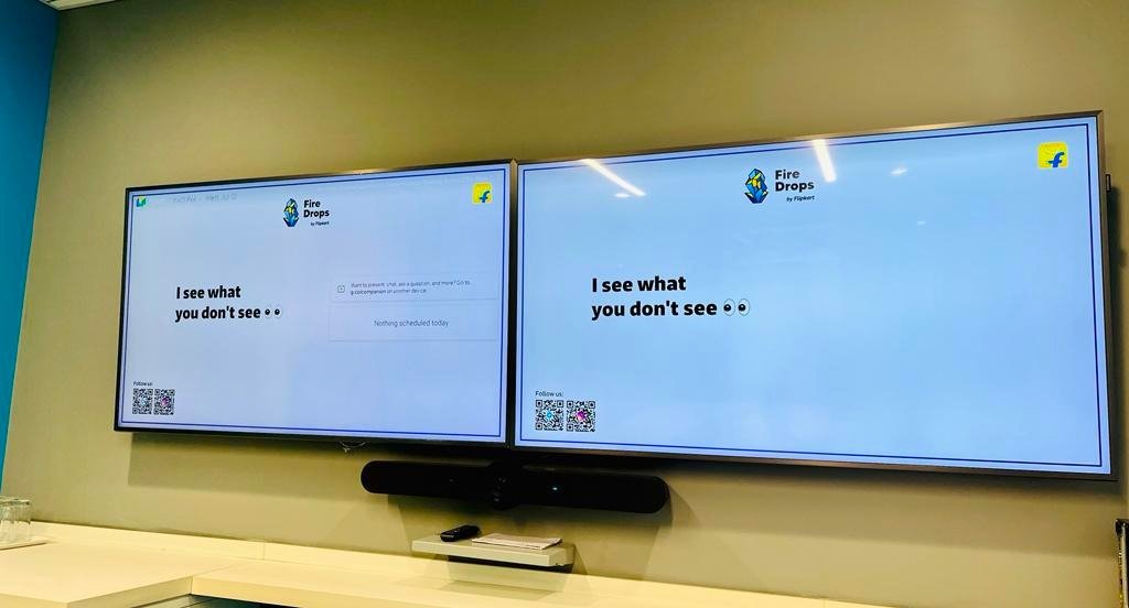 ajaypv4's tweet image. @0xFireDrops has taken over all screens at @Flipkart. It&apos;s #LaunchMode right now. Announcing soon, literally very soon! Stay Tuned 🔥