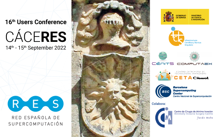 Are you a young researcher interested in attending the 16th RES Users Conference? 

        🗓️14-15 September
        📍Cáceres @cenits 

❇2022 is offering up to 10 Travel Grants 
❗Apply before the 31st of July

➡bsc.es/Z7j

#ICTs