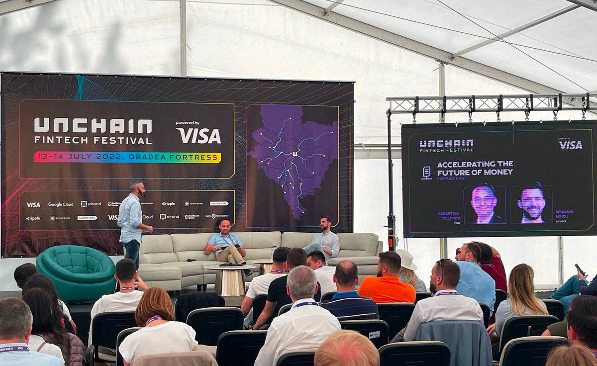 The most anticipated talk of the day is underway! 🔥

Elrond and Visa just took to the Unchain main stage to discuss “The Future of Money”.