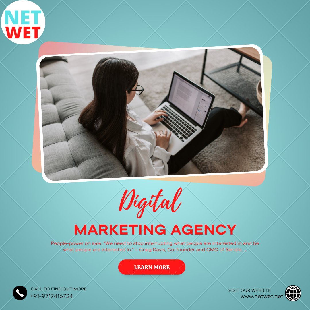 Netwets's tweet photo. People-power on sale. “We need to stop interrupting what people are interested in and be what people are interested in.
Best IT Service Providers in India. 
Call for immediate support 
+91-9717416724
https://t.co/ZZN1QOWth8 
#SEO
#digitalmarketing
#company https://t.co/YZcAluExzK