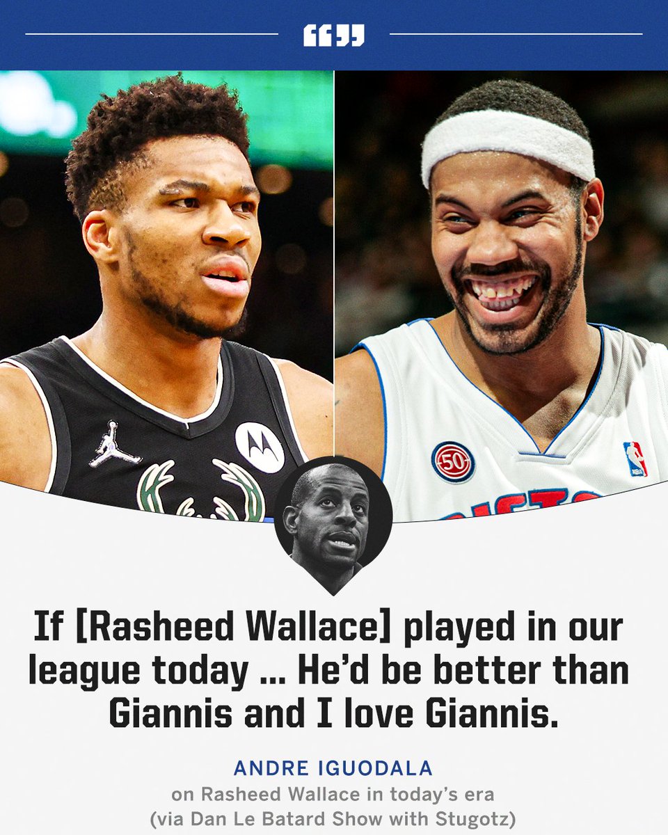 ESPNNBA's tweet photo. Agree with Andre Iguodala? 🤔 https://t.co/WWQd3kuutr