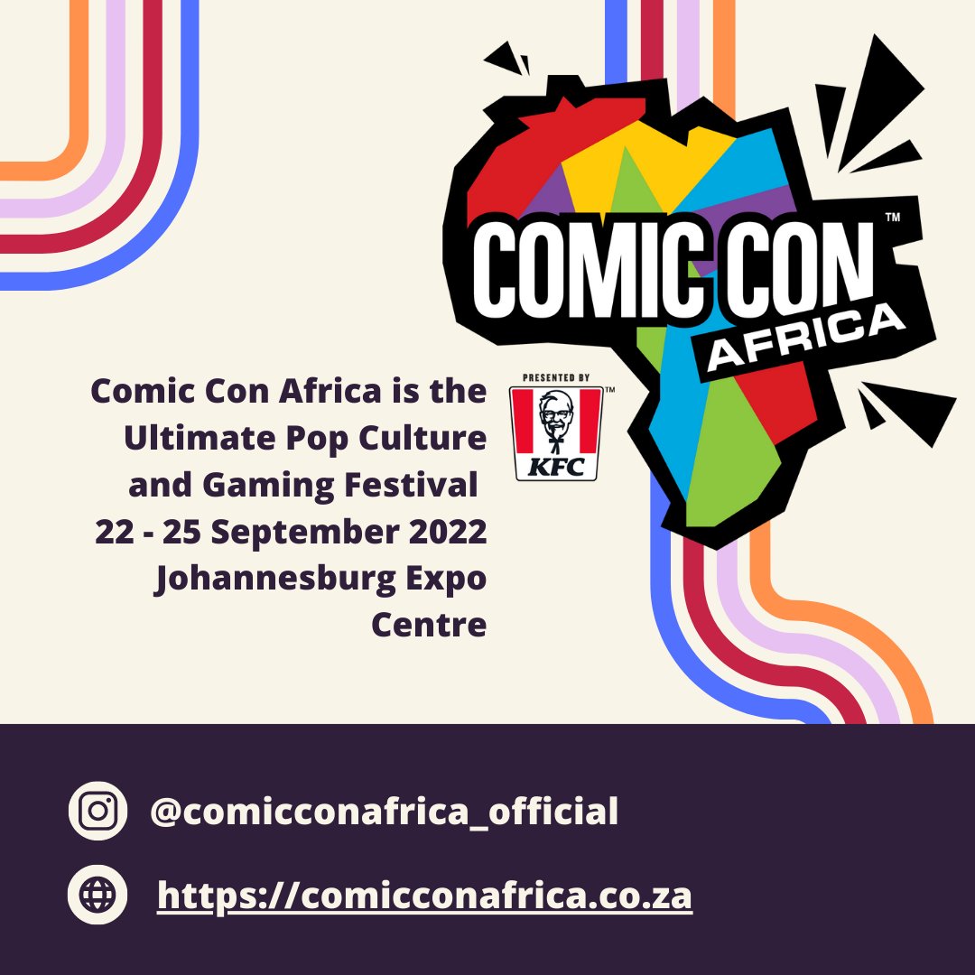 THANK YOU TO COMIC-CON AFRICA <a href="/ComicConAfrica/">Comic Con Africa</a>