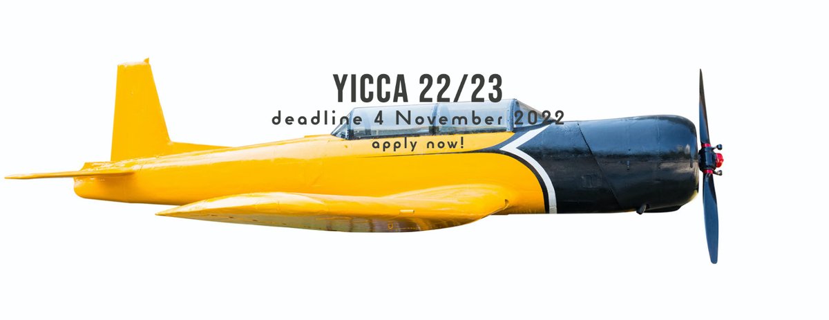 info_yicca's tweet photo. YICCA 22/23
Applications are open!

Deadline - November 4
Don't miss the chance!
Subscribe now
https://t.co/xM76NZFFTM https://t.co/FcULeIBz78