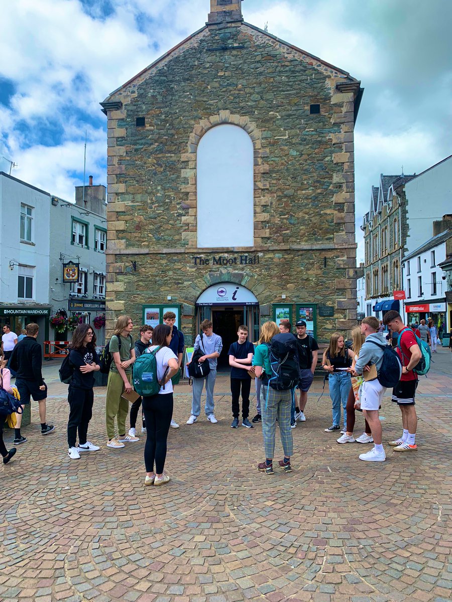 MrCRuddy's tweet photo. Another fantastic day in Keswick, this time exploring human geography data collection techniques. Now to finalise our individual project ideas! @nieperacademy https://t.co/vXHszG5QDA
