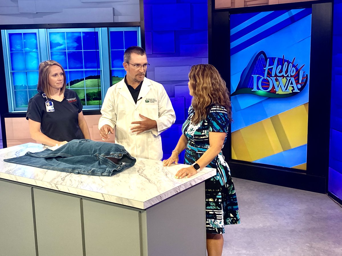 Tune in to <a href="/HelloIowa13/">Hello Iowa!</a>  at 11:00 am to see <a href="/MeganReuther/">Megan Reuther</a> get the basics of #StopTheBleed, then contact <a href="/IMMC_Trauma/">Iowa Methodist Medical Center Trauma Services</a> to learn to Save a Life! Nice work <a href="/FunaroChelsy/">Chelsy Funaro</a>! #Region7Rocks!