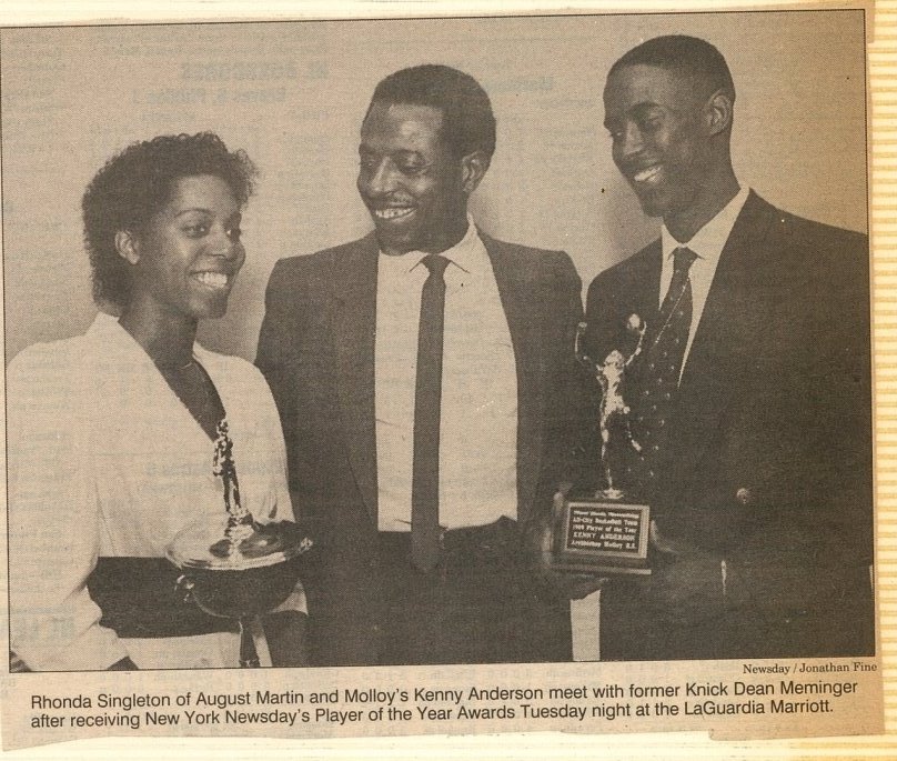 theprotejay's tweet photo. @Molloyhs @chibbs_1 & August Martin #RhondaSingleton receive @Newsday @NewsdayHSsports @NewsdaySports Player of the Year Awards in 1989 with @nyknicks #DeanMeminger 👏
I had a front row seat to his work ethic, play & success being at AMHS
#JayGillyScrapBook🏀
@daves_joint https://t.co/BCsnxI04aK