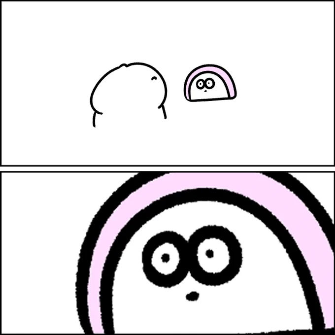 目で訴えるカマボコ 