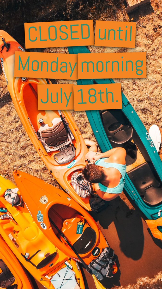 FlowerCenter1's tweet photo. We are closing at noon today July 13th and will reopen Monday, July 18th at 8:30. When your self- employed sometimes you need to close and take vacation with your family 👪 https://t.co/pxR87FNnVn