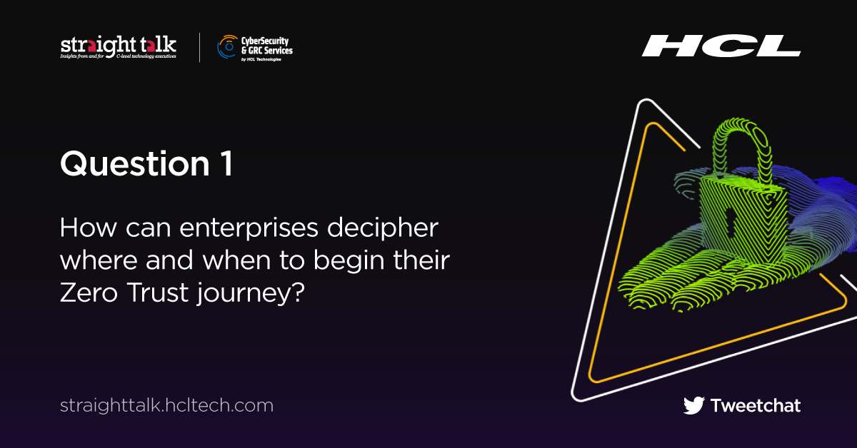 HCLTechInsights's tweet photo. We are going live with the #Tweetchat. Join using #STinsights. https://t.co/E4pVs2TJEE