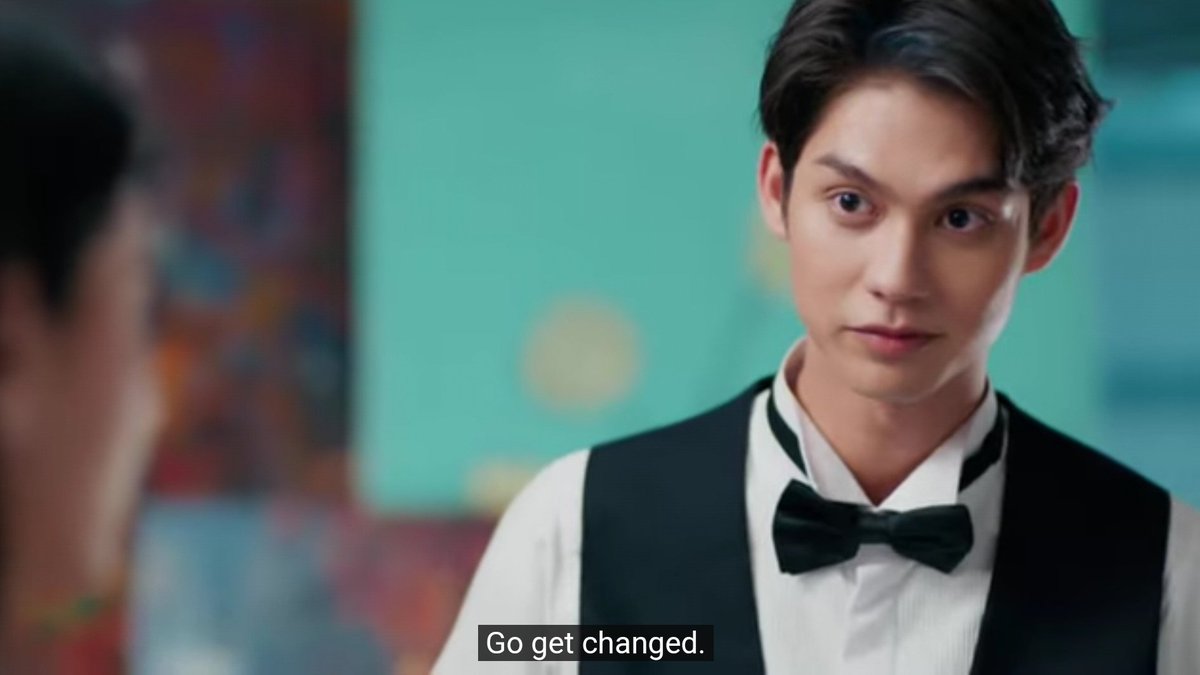 Istg my heart flutters x 10000 times
faster on this. 
💥💥💥💥💣💣💣💣💣
The way you took off your tux then unbuttoning your vest 😳😳😳😳

#bbrightvc 
#คืนนับดาวEP12