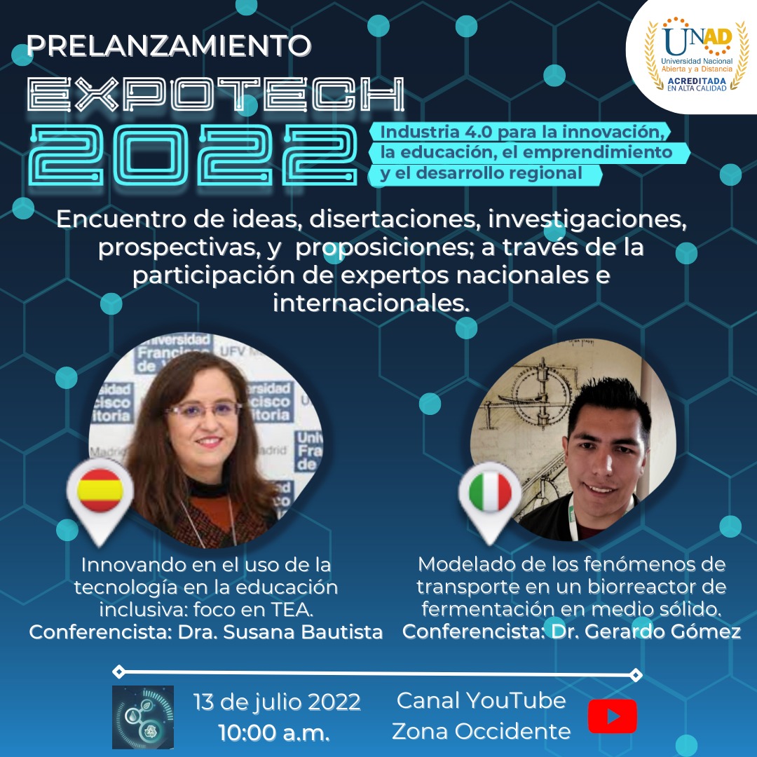 Prelanzamiento EXPOTECH 2022. UNADhttps://youtu.be/2igWLAQ4usU