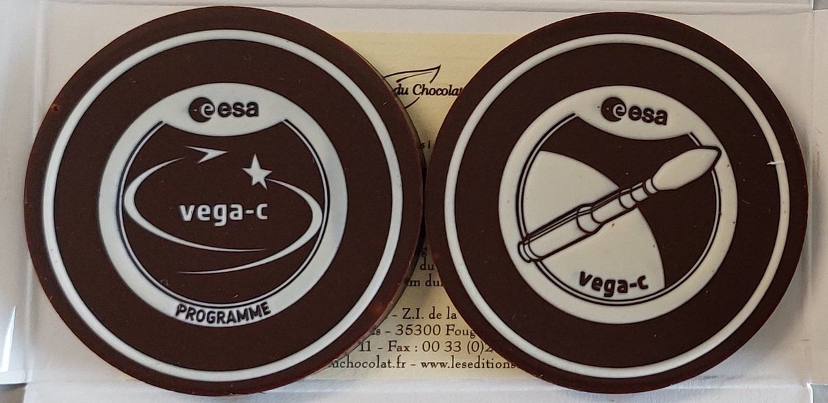 Nice launch and even nicer chocolate at ESTEC/ESA establishment.