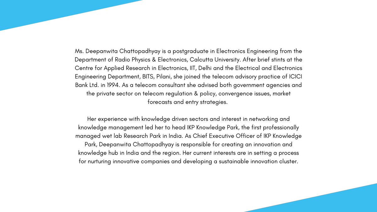 We are honoured to welcome Ms.@DeepanwitaC, Chairman & CEO, @IKP_SciencePark to moderate a discussion at Venture Capital – Biotech Startup Connect, ‘A Whale Tank meet‘ on August 18 & 19

Register now:biofaba.org.in/faba-whale-tan…